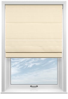 Norleigh, Cream - Twist&Fit Roman Blind